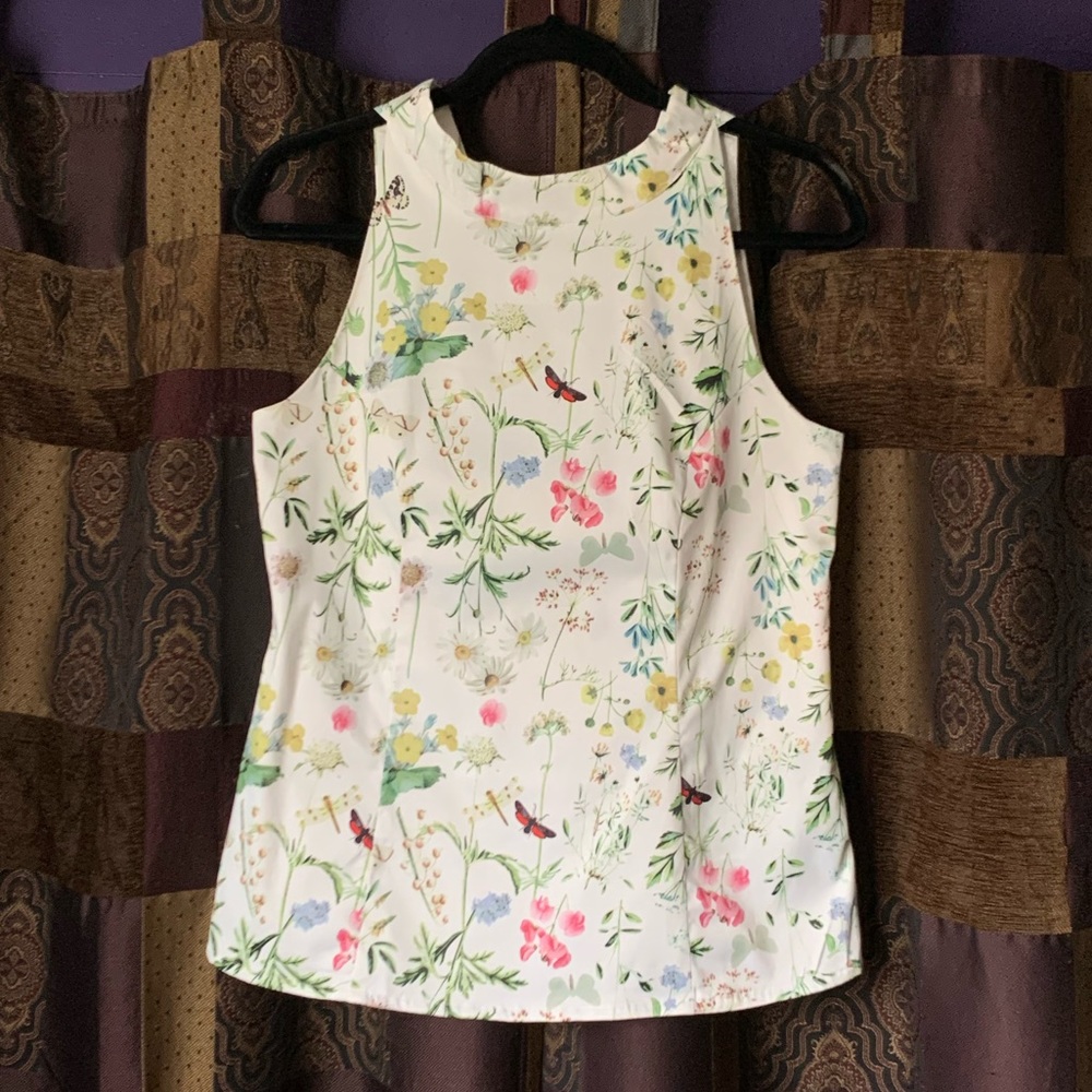 Botanical eShakti Halter Style Top